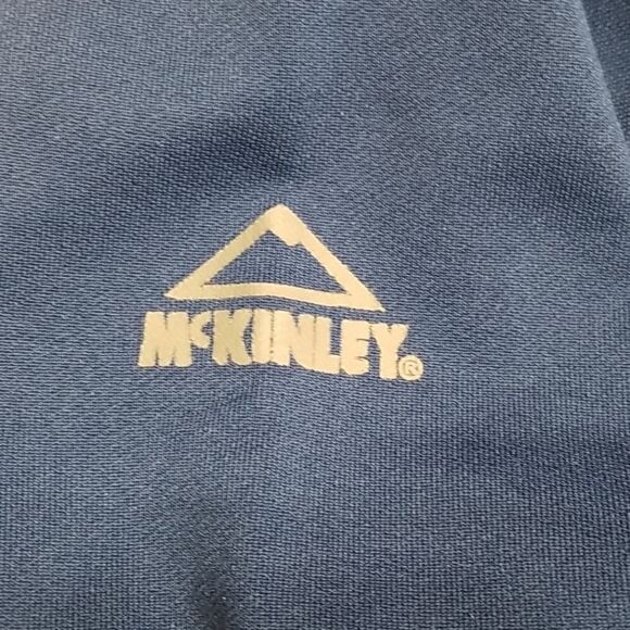 McKinley Sweat Shirt Men's Pull Over Thermal X Function Dri Plus 1/4 Zip Blue - Picture 5 of 8